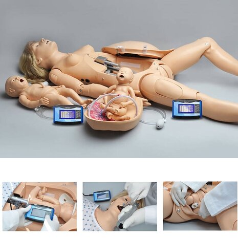 Geboortesimulator Noelle met PEDI&reg; Blue Neonate