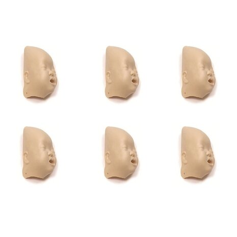 Laerdal Little Baby gezichtshuiden, 6 stuks