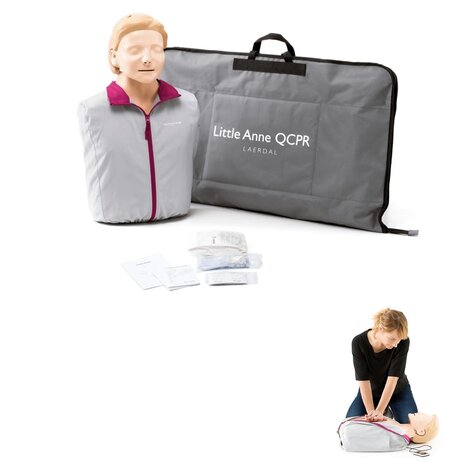 Laerdal Little Anne QCPR reanimatiepop