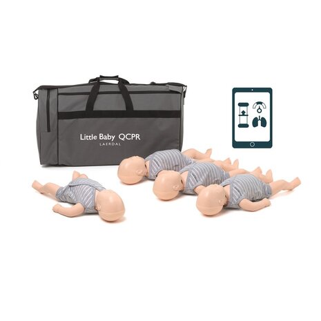 Laerdal Little Baby QCPR reanimatiepop, 4 stuks