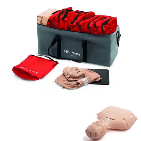 Laerdal Mini Anne Plus Unicolor kit, 10 stuks