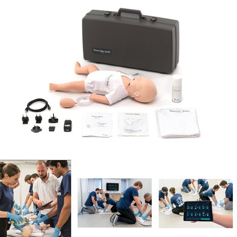 Laerdal Resusci Baby QCPR met luchtweghoofd