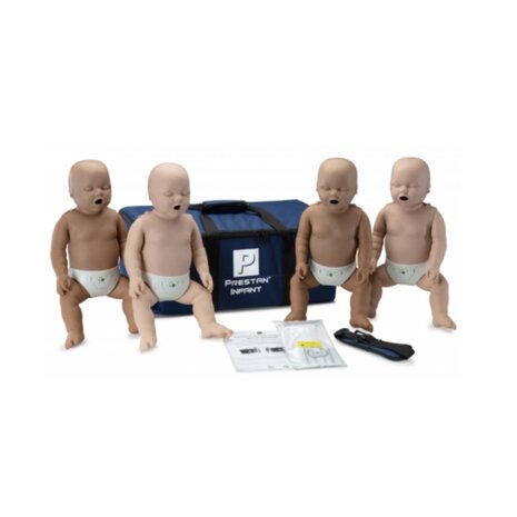 Prestan reanimatiepoppen baby (diversity pack, 4 stuks)