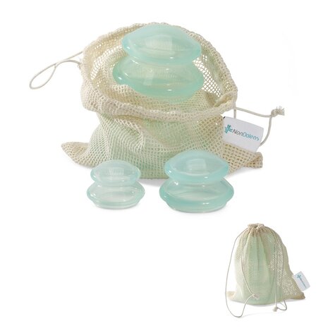 Cupping set siliconen (soft, 4 stuks)