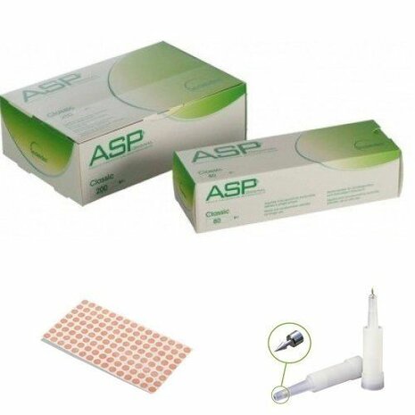 Acupunctuur ASP verblijfsnaalden - staal, 80 stuks