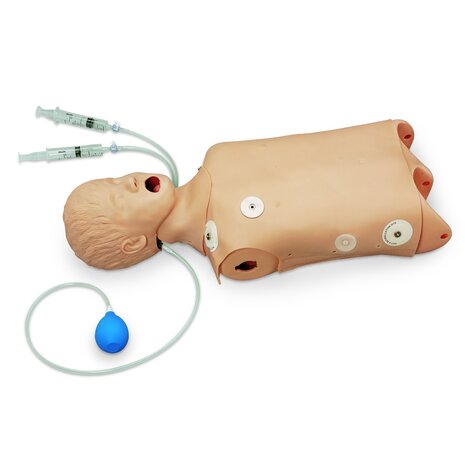 Geavanceerde kinderreanimatie - luchtwegbeheertorso met defibrillatiefuncties