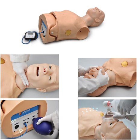 HAL&reg; CPR + defibrillatie trainer met geavanceerde feedback